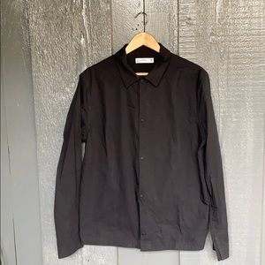 Hill City Commuter Shirt Jacket - Black w/ pockets